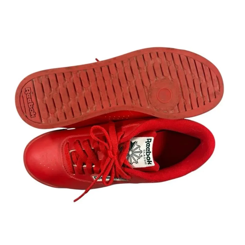 Reebok Classic Princess Techy Red Size 7- Womens